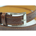 High quality genuine leather belts for kids child belts